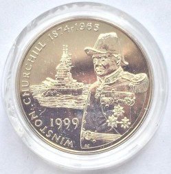 Тристан-да-Кунья 50 пенсов 1999 год