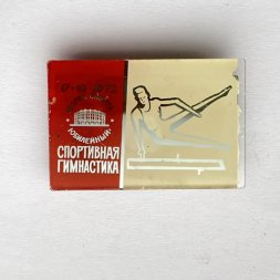 Значок. Спортивная гимнастика. Дворец спорта Юбилейный