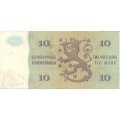 Финляндия 10 марок 1980 год - VF-XF