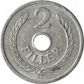 Венгрия 2 филлера 1960 год