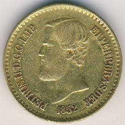 Бразилия 20000 рейс 1852 год