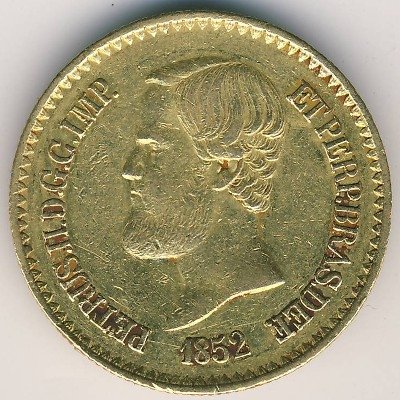 Бразилия 20000 рейс 1852 год