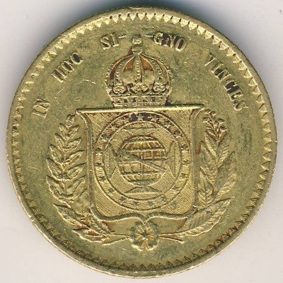 Бразилия 20000 рейс 1852 год