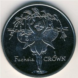 Остров Мэн 1 крона 1996 год