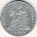 Гватемала 1 песо 1895 год