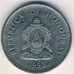 Гондурас 50 сентаво 1995 год