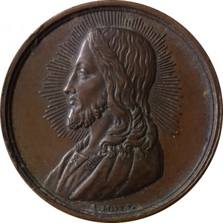 Жетон религиозный Франция, 1850-1870 гг.