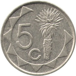 Намибия 5 центов 1993 год