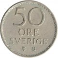 Швеция 50 эре 1964 год