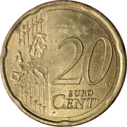 Австрия 20 евроцентов 2011 год - Дворец Бельведер