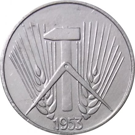 ГДР 1 пфенниг 1953 год (E)