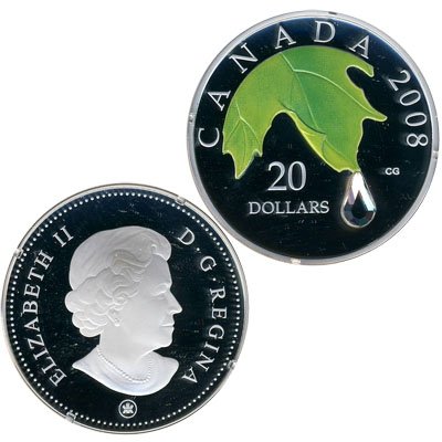 Канада 20 долларов 2008 год
