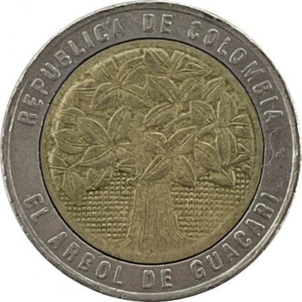 Колумбия 500 песо 1997 год