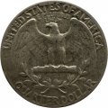 США 25 центов (1/4 доллара) 1956 год - Джордж Вашингтон (без отметки МД)