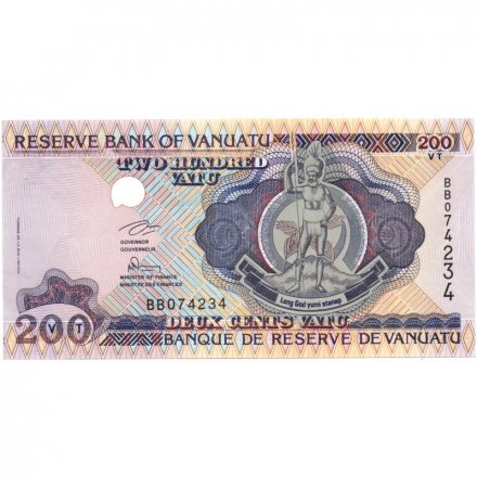 Вануату 200 вату 1995 год - UNC