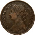 Великобритания 1 фартинг 1894 год