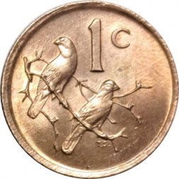 ЮАР 1 цент 1985 год