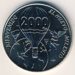 Куба 1 песо 2000 год
