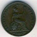 Великобритания 1 фартинг 1834 год