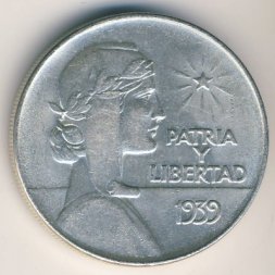 Куба 1 песо 1939 год