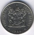 ЮАР 20 центов 1984 год - Королевская протея