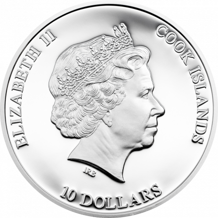 Острова Кука 10 долларов 2016 год - Египетский лабиринт