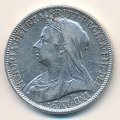 Великобритания 2 шиллинга (1 флорин) 1898 год