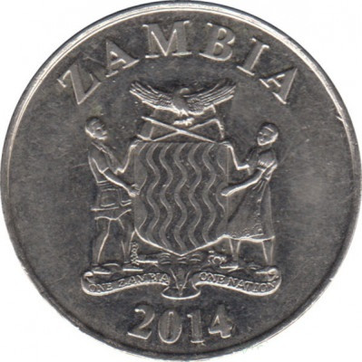 Замбия 1 квача 2014 год - Замбийский дятел