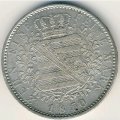 Саксония 1 талер 1830 год
