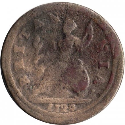 Великобритания 1/2 пенни 1724 год