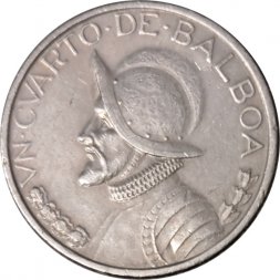Панама 1/4 бальбоа 2001 год