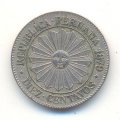 Перу 10 сентаво 1879 год
