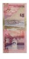 Бермудские острова 5 долларов 2009 год - UNC