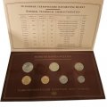 Годовой набор монет Банка России 2008 года СПМД (в буклете)