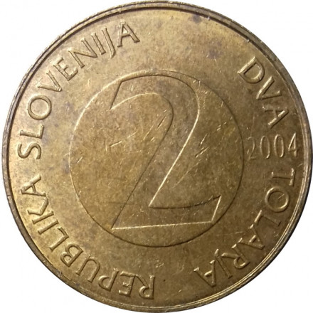 Словения 2 толара 2004 год -  Ласточка