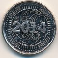 Зимбабве 50 центов 2014 год - Резервный банк Зимбабве