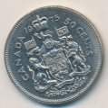 Канада 50 центов 1975 год - Герб