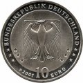 Германия 10 евро 2007 год - 175 лет со дня рождения Вильгельма Буша