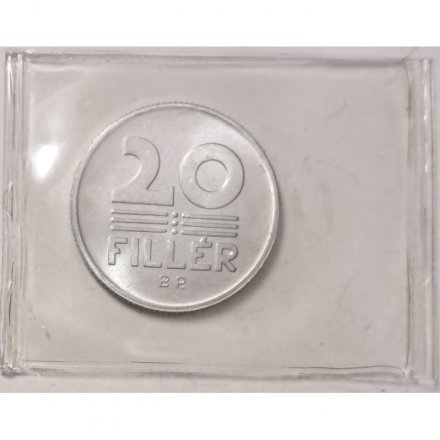 Венгрия 20 филлеров 1991 год UNC
