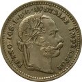 Австрия 10 крейцеров 1872 год