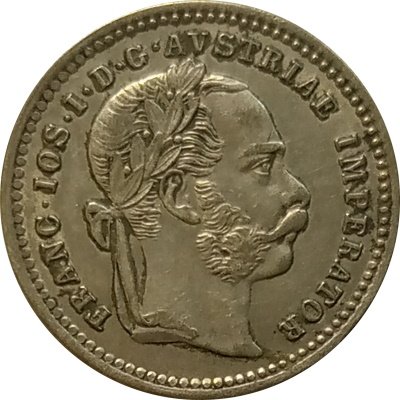 Австрия 10 крейцеров 1872 год