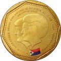 Антильские острова 5 гульденов 2013 год - Флаг Синт-Мартен