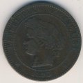 Франция 10 сантимов 1893 год