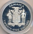 Ямайка 25 долларов 1990 год - Чемпионат мира по футболу 1990 года в Италии