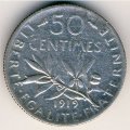 Франция 50 сантимов 1919 год