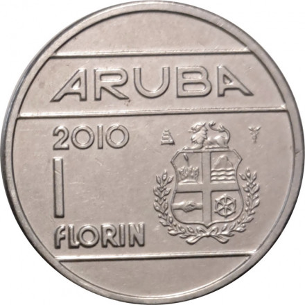 Аруба 1 флорин 2010 год 
