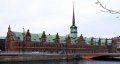 Дания 5 экю 1995 год - Borsen - здание фондовой биржи в Копенгагене (Unusual)