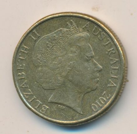 Австралия 1 доллар 2010 год - 100 лет женской организации скаутов (Гайдовское движение)