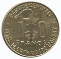 Западная Африка 10 франков 1999 год
