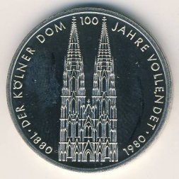 ФРГ 5 марок 1980 год